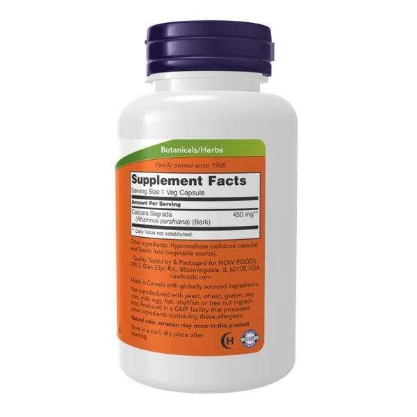 Cascara Sagrada 450 mg - 250 vcaps &mdash; оригінальний товар