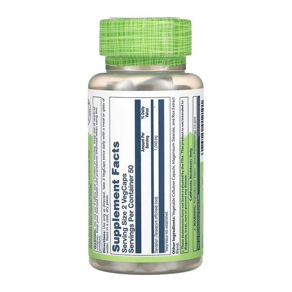 Dandelion Root 520mg - 100 vcaps &mdash; оригинальный товар
