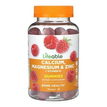 Calcium Magnesium & Zinc + Vitamin D Adult - 90 gummies &mdash; оригинальный товар