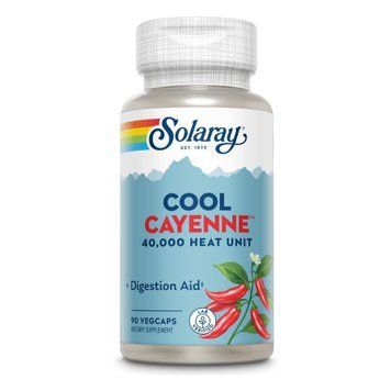Cool Cayenne Pepper 40,000 HU 600mg - 90 vcaps &mdash; оригинальный товар