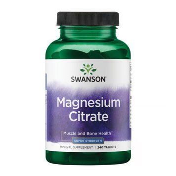Magnesium Citrate Super Strength - 240 tabs &mdash; оригінальний товар