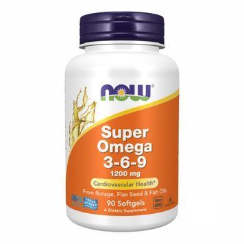Super Omega 3-6-9 1200 mg - 90 sgels &mdash; оригинальный товар
