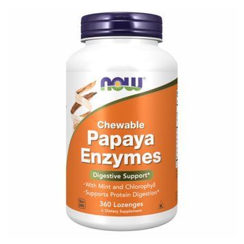 Papaya Enzyme Chewable - 360 tabs &mdash; оригинальный товар