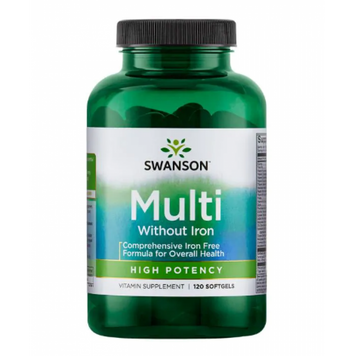 Multi whithout Iron - High potency - 120 sgels &mdash; оригинальный товар