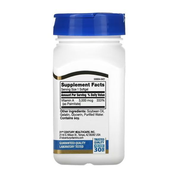 A 3000 mcg (10,000 IU) - 110 softgels &mdash; оригінальний товар