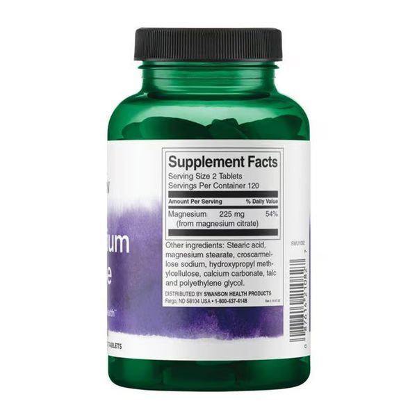 Magnesium Citrate Super Strength - 240 tabs &mdash; оригінальний товар
