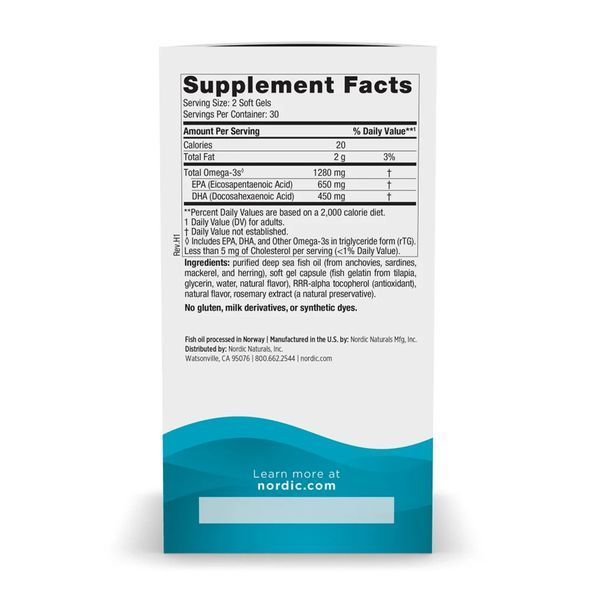 Ultimate Omega Fish Gels - 60 softgels &mdash; оригінальний товар