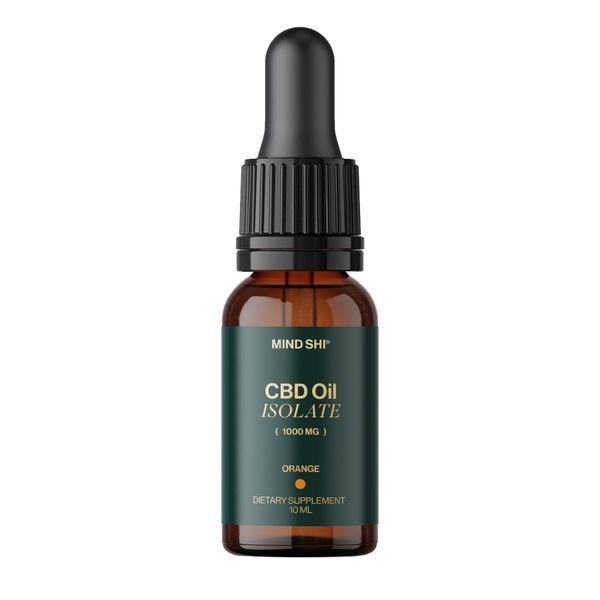 CBD Oil Isolate 1000 mg Orange - 10 ml &mdash; оригінальний товар
