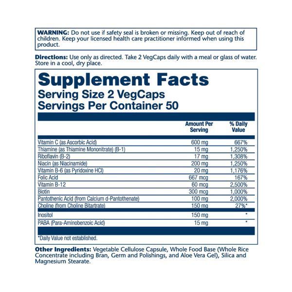 Balanced B Stress - 100 vcaps &mdash; оригинальный товар