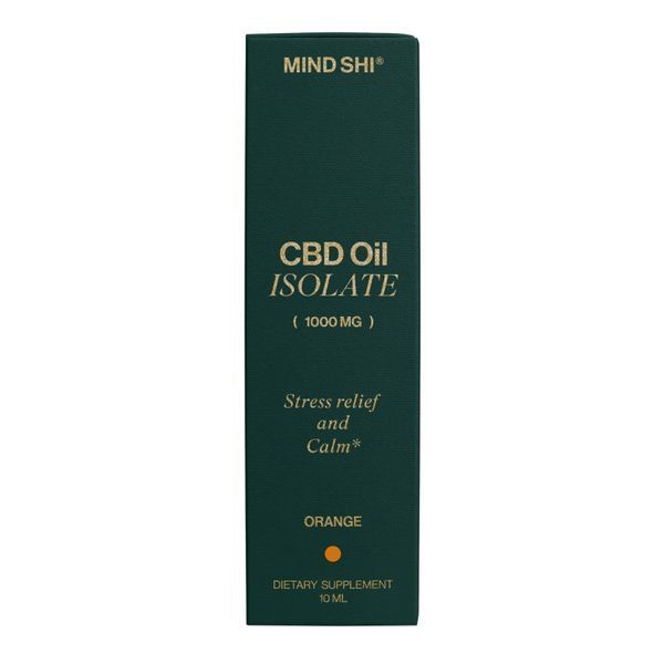 CBD Oil Isolate 1000 mg Orange - 10 ml &mdash; оригінальний товар