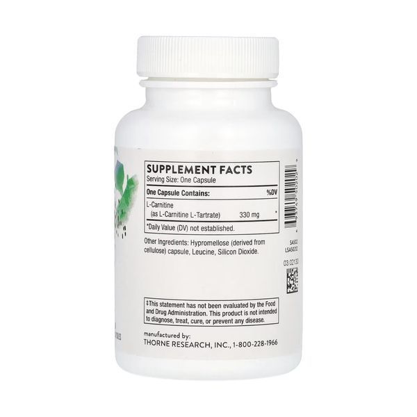 L-Carnitine - 60 caps &mdash; оригинальный товар