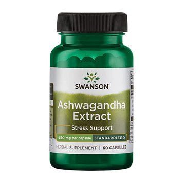 Ashwagandha Extract Standardized 450mg - 60 caps &mdash; оригинальный товар