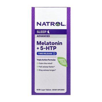 Advanced Sleep Melatonin - 60 tabs &mdash; оригинальный товар