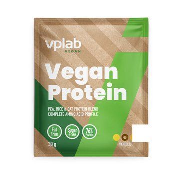 Vegan Protein - 30g Vanilla &mdash; оригинальный товар