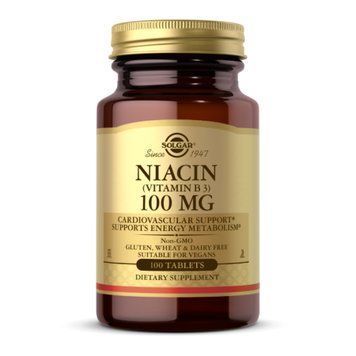 Niacin (Vitamin B3) 100mg - 100 tabs &mdash; оригинальный товар