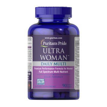 Ultra Woman&trade; Daily Multi Timed Release with Zinc - 90 caps &mdash; оригинальный товар