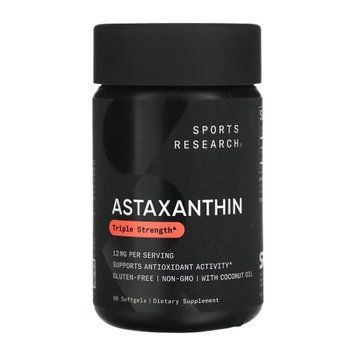 Astaxanthin 12mg - 60 softgels &mdash; оригинальный товар