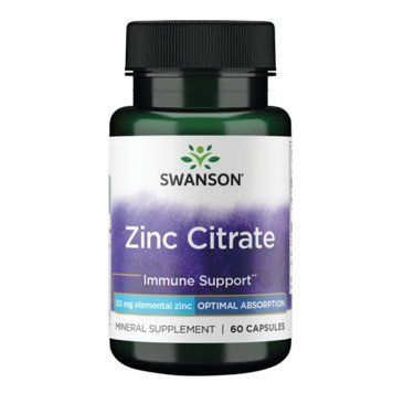 Zinc Citrate 50mg - 60caps &mdash; оригинальный товар