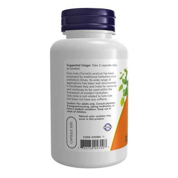 Gotu Kola 450mg - 100 vcaps &mdash; оригінальний товар