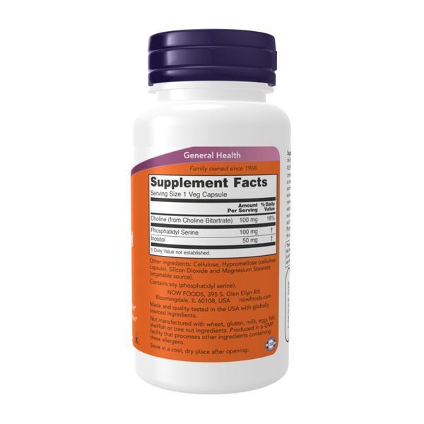 Phosphatidyl Serine 100mg - 60 vcaps &mdash; оригінальний товар