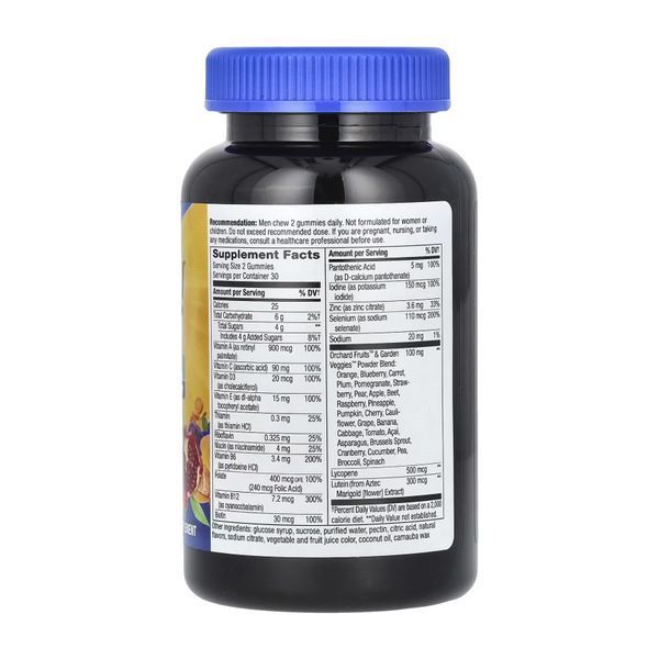 Men's 50+ Multivitamin - 60 gummies &mdash; оригінальний товар