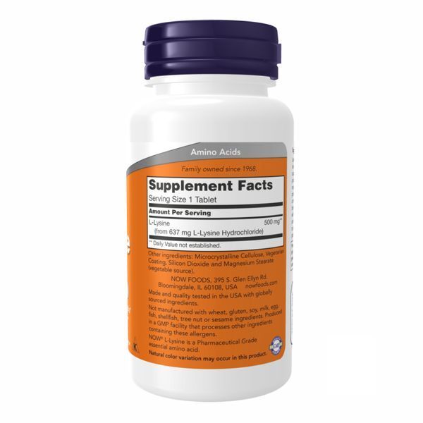 LYSINE 500mg - 100 tabs &mdash; оригинальный товар