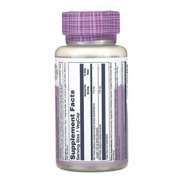 Milk Thistle Seed Extract 175mg - 60 vcaps &mdash; оригінальний товар