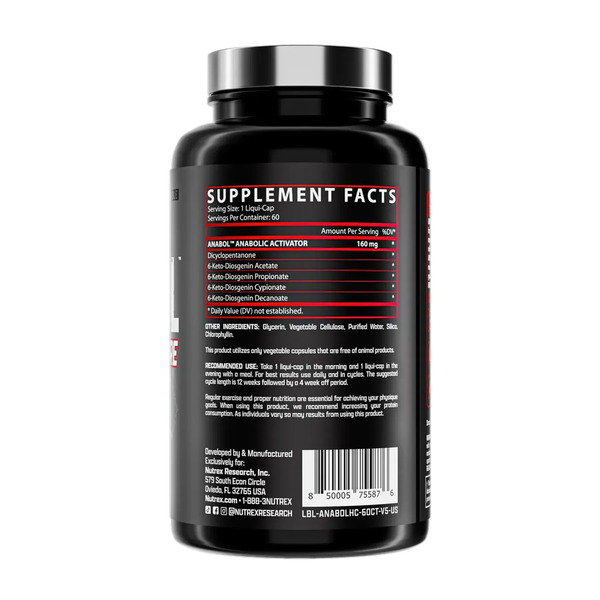 Anabol Hardcore - 60ct &mdash; оригинальный товар