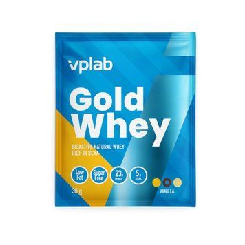 Sample Gold Whey - 30g Vanila &mdash; оригинальный товар