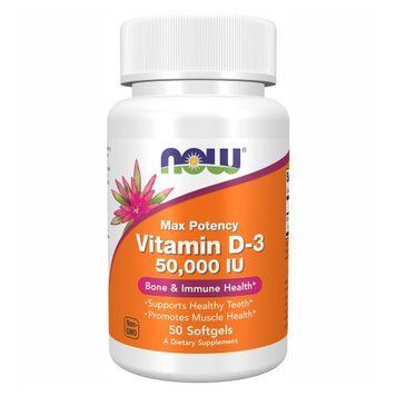 Vitamin D-3 50,000 IU - 50 softgels &mdash; оригинальный товар