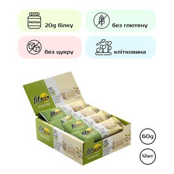 FitWin - 12х60g Pistachio Cream &mdash; оригинальный товар