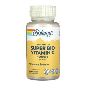 Super Bio Vitamin C 1000mg - 60 vcaps &mdash; оригинальный товар