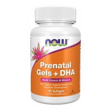Prenatal Gels + DHA - 90 softgels &mdash; оригинальный товар