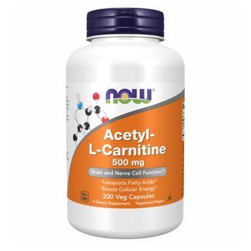 Acetyl L-Carnitine 500mg - 200 vcaps &mdash; оригинальный товар