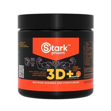 3D +(DMAA/PUMP) - 300g grapefruit &mdash; оригинальный товар