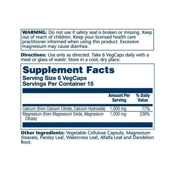 Calcium & Magnesium Citrate - 90 vcaps &mdash; оригинальный товар