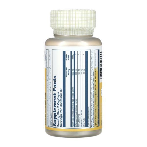Super Bio Vitamin C 1000mg - 60 vcaps &mdash; оригинальный товар