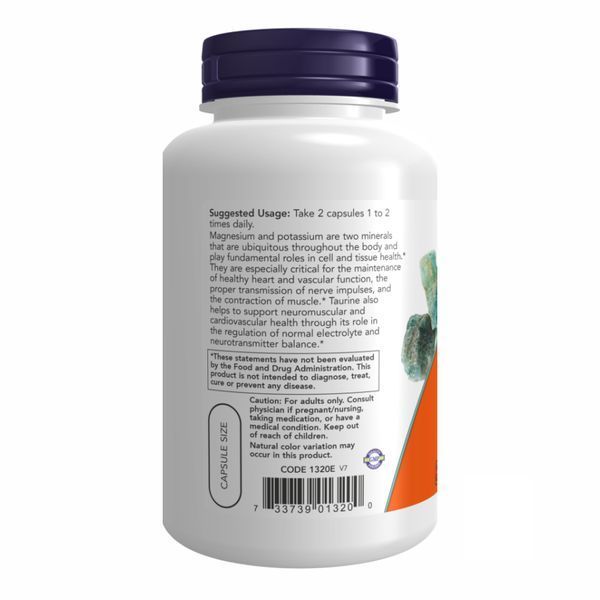 Magnesium & Potassium Aspartate - 120 vcaps &mdash; оригінальний товар