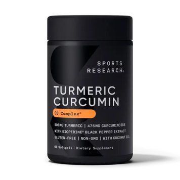 Turmeric Curcumin C3 Complex 500mg - 60 softgels &mdash; оригінальний товар