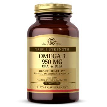 Triple Strength Omega-3 950 mg - 50 softgels &mdash; оригинальный товар