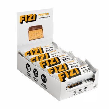 FIZI Protein Bar - 10х45g Hazelnut-Choco &mdash; оригинальный товар
