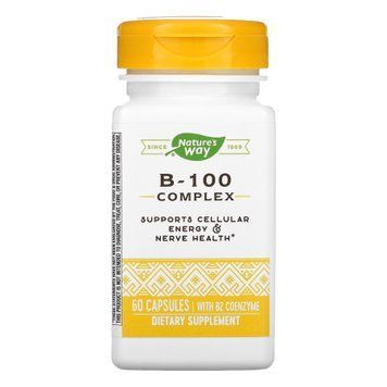 B-100 Complex - 60 caps &mdash; оригінальний товар