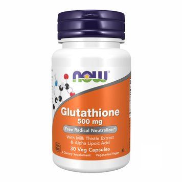 Glutathione 500mg - 30 vcaps &mdash; оригинальный товар