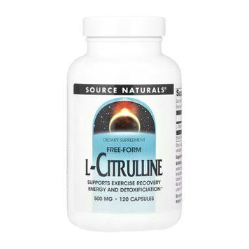 L-Citrulline 500 mg - 120 caps &mdash; оригинальный товар