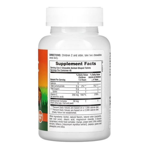 Sugarfree Vit C Chewable - 90 tabs &mdash; оригінальний товар