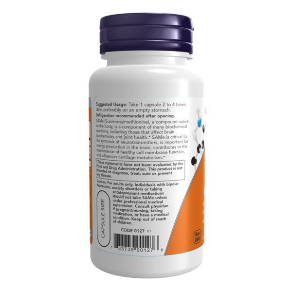SAMe 200mg - 60 veg caps &mdash; оригінальний товар