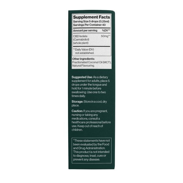 CBD Oil Isolate 2000 mg Strawberry - 10 ml &mdash; оригинальный товар