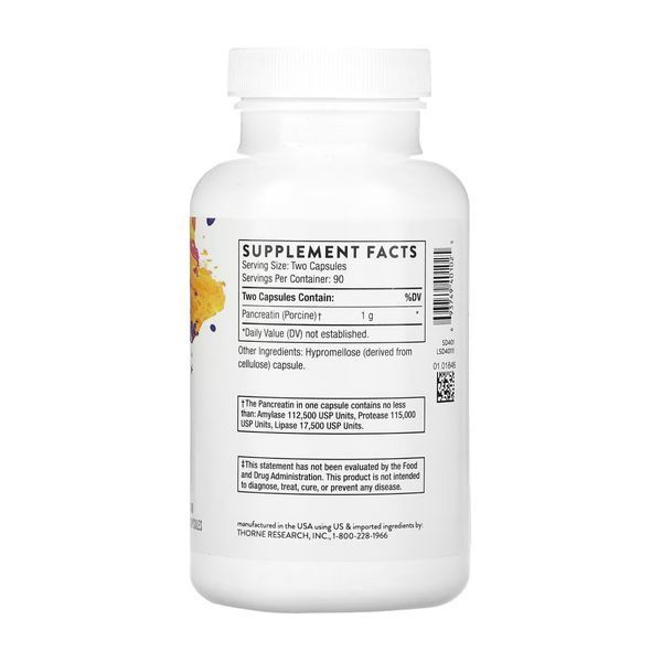 Pancreatic Enzymes - 180 caps &mdash; оригінальний товар