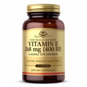 Vitamin E 400 IU d-Alpha Tocopherol - 100 Softgels &mdash; оригинальный товар