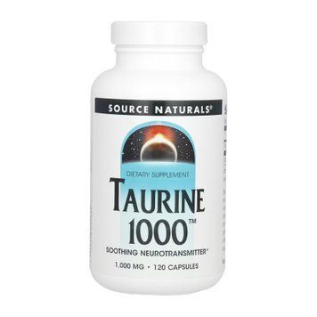 Taurine 1000&trade; 1000mg - 120 caps &mdash; оригінальний товар